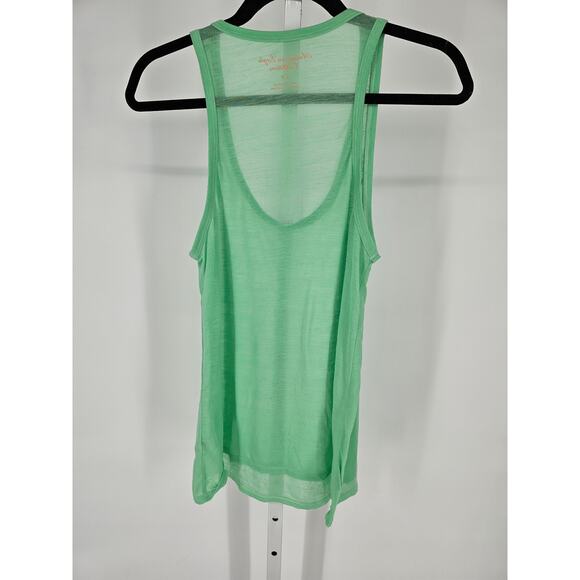 American Eagle Outfitters Women's Green Round Neck Sleeveless Top Size S/P - Picture 4 of 4